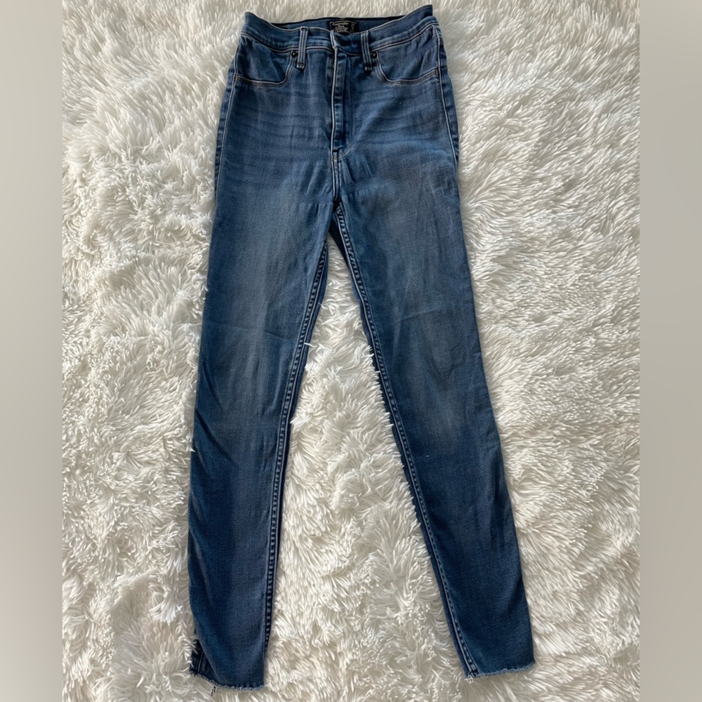 Abercrombie & Fitch Blue Women Jeans